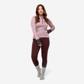 Hiball Waffle Base Layer Set - Dam - Dusty Mauve, Storlek:M - Underställ