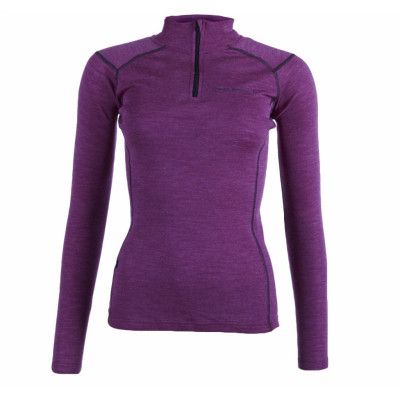 Himalaya Merino Halfzip W, Purple, 40,  Swedemount