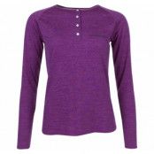 Himalaya Merino Henley L/S W, Purple, 34, Underställ