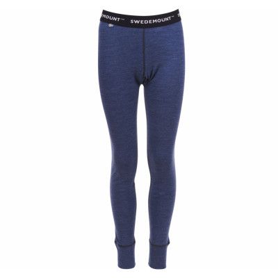 Himalaya Merino Pants Jr, Blue, 160,  Ullunderställ