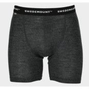 Himalaya Merino Wool Boxer Short, Charcoal Melange, L, Ullunderställ