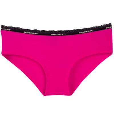 Hipsters 2-Pack, Fresh Pink/Black, Xs,  Swedemount
