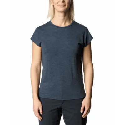 Houdini Activist Tee W's Deep Sea Blue