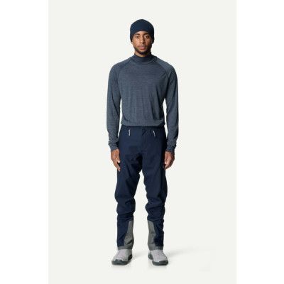 Houdini M's Activist Turtleneck, Deep Sea Blue, S