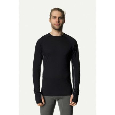 Houdini M's Desoli Crew, True Black, XS