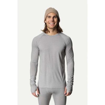 Houdini M's Desoli Light Crew, Cloudy Gray, XS