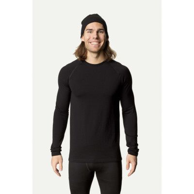 Houdini M's Desoli Thermal Crew, True Black, XXL