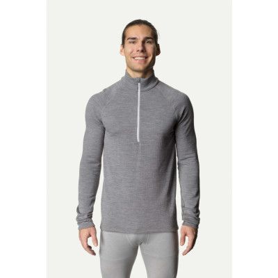 Houdini M's Desoli Thermal Half Zip, College Gray, XS