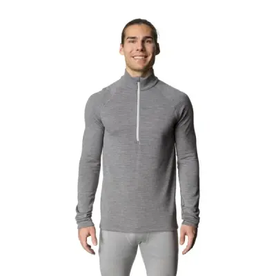 Houdini M's Desoli Thermal Half Zip College Grey College Grey XXL
