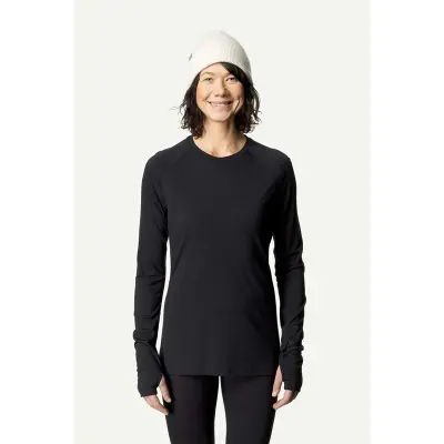 Houdini W's Desoli Light Crew True Black - M