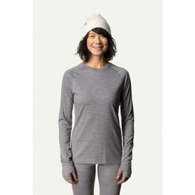 Houdini W's Desoli Mid Crew, College Gray, XXS