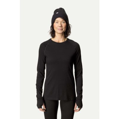 Houdini W's Desoli Mid Crew, True Black, S