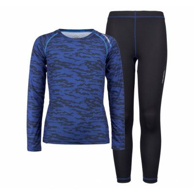 Ice Jam Print, Blue, 98,  Underställs-Set