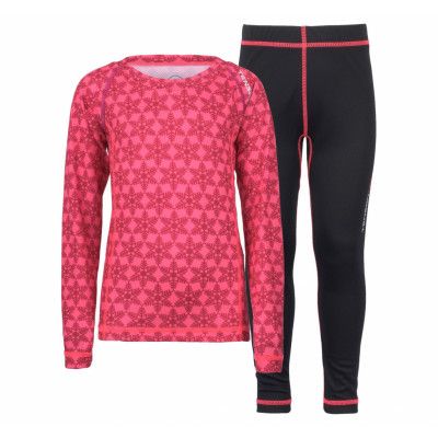 Ice Jam Print, Cerise, 86,  Underställs-Set