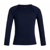 Icebreaker 200 Oasis LS Crew Top Kids Midnight Navy