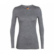 Icebreaker 200 Oasis LS Crew Top Women Gritstone Heather