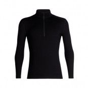 Icebreaker 260 Tech LS Half-Zip Top Men Black