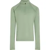 Icebreaker Kids' 260 Tech Long Sleeve Half Zip Seaglass