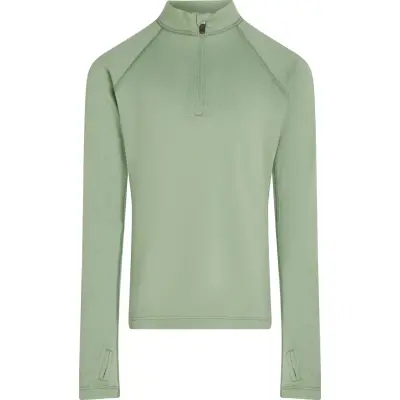 Icebreaker Kids' 260 Tech Long Sleeve Half Zip Seaglass