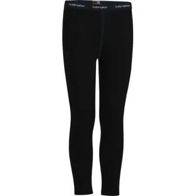 Icebreaker Kids Oasis Leggings 200 Black