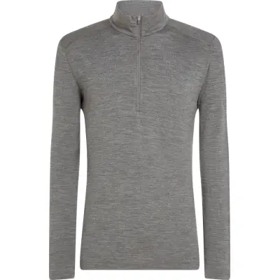 Icebreaker Men's 260 Tech Longsleeve Half Zip Gritstone Heather