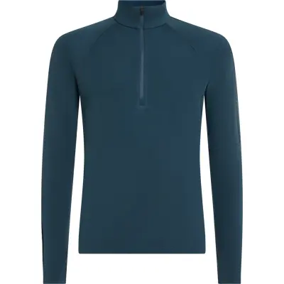 Icebreaker Men's Merino 300 MerinoFine Polar Long Sleeve Half Zip Abyss