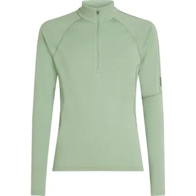 Icebreaker Men's Merino 300 MerinoFine Polar Long Sleeve Half Zip Seaglass