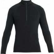 Icebreaker Men's Merino 300 MerinoFine™ Polar Longsleeve Half Zip Black