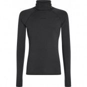Icebreaker Men's Merino 300 Merinofine™ Polar Longsleeve Roll Neck Black
