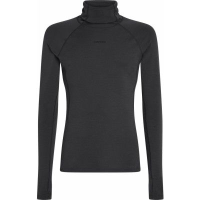 Icebreaker Men's Merino 300 Merinofine™  Polar Long Sleeve Roll Neck Black