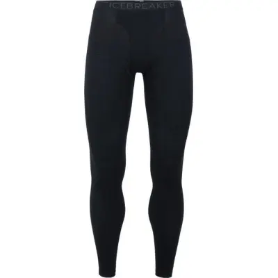 Icebreaker M's Oasis Leggings w Fly 200 Black/Monsoon