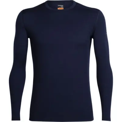 Icebreaker M's Oasis LS Crewe 200 Midnight Navy