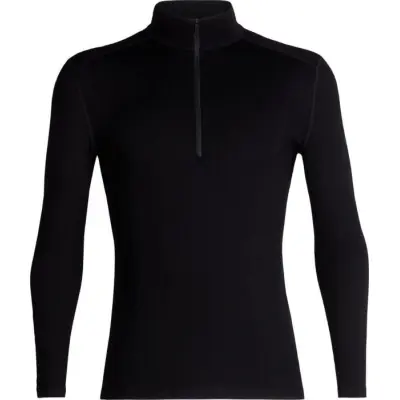 Icebreaker M's Tech LS Half Zip 260 Black