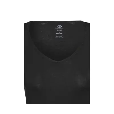 Icebreaker Siren LS Sweetheart Top Women Black - L