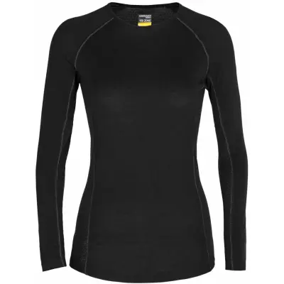 Icebreaker W 150 Zone LS Crewe Black