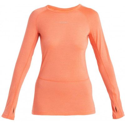 Icebreaker Women's 125 Zoneknit™ Long Sleeve Crew Tang/Praline/Cb