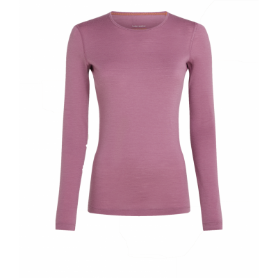 Icebreaker Women's 200 Oasis Long Sleeve Crewe Deco