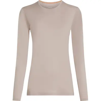 Icebreaker Women's 200 Oasis Long Sleeve Crewe Pink Quartz