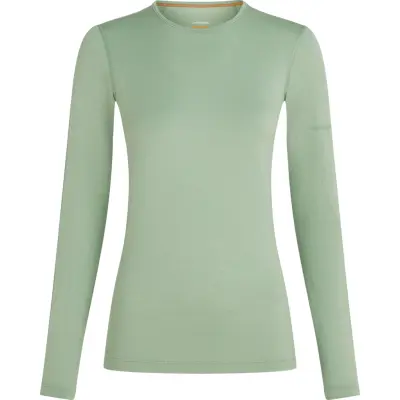 Icebreaker Women's 200 Oasis Long Sleeve Crewe Seaglass