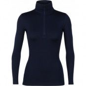 Icebreaker Women's 260 Tech Longsleeve Half Zip Midnight Navy
