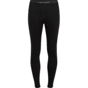 Icebreaker Women's 300 MerinoFine Polar Leggings Black
