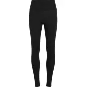 Icebreaker Women's Merino 200 Oasis+ Leggings Black/Undyed