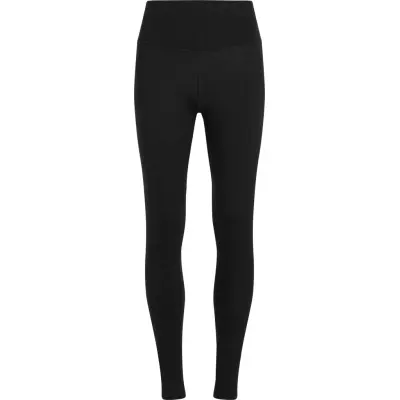 Icebreaker Women's Merino 200 Oasis+ Leggings Black/Undyed