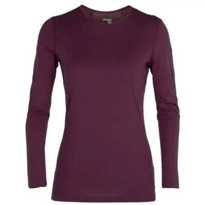 Icebreaker W's 200 Oasis LS Crewe Brazilwood