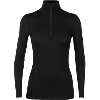 Icebreaker W's 200 Oasis LS Half Zip Black