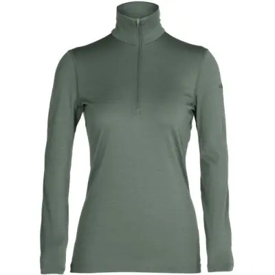 Icebreaker W's 200 Oasis LS Half Zip Sage