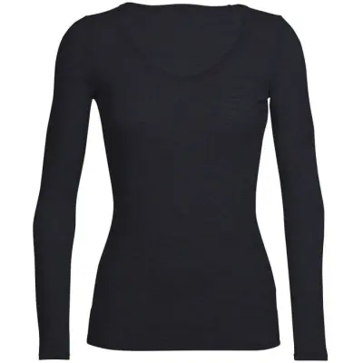 Icebreaker W's Siren LS Sweetheart Black