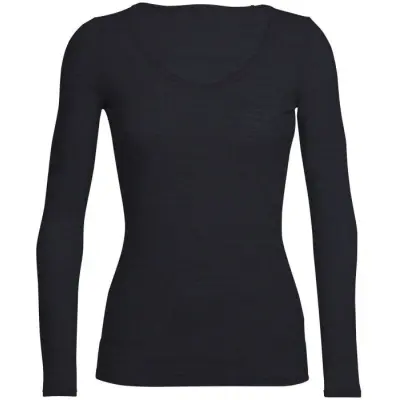 Icebreaker W's Siren LS Sweetheart Black