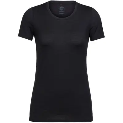 Icebreaker W's Tech Lite SS Low Crewe Black