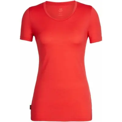 Icebreaker W's Tech Lite SS Low Crewe Ember